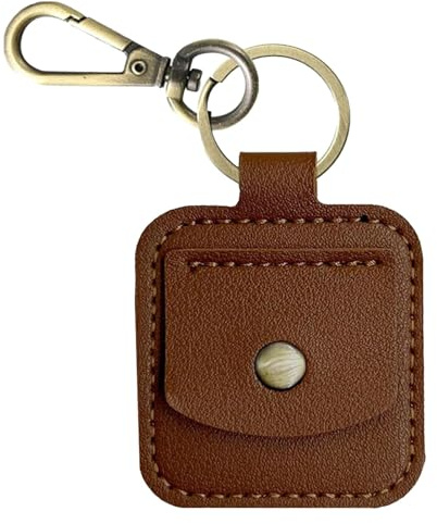 MWZBTG Münzgrundbeutel, PU Leder -Münzgeldbeutel - PU Lederschmuck Travel Hocke für Fitnessstudio - Tragbare Münzkoffer -Halskettenbeutel für Bargeld, Ohrringe, Armbänder
