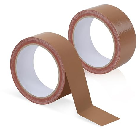 ZTVOWTO 2 Stück Panzertape,10 Meter*4cm Paketklebeband, Gewebeklebeband, Panzerband Eignen Sich für Reparaturen zu Hause, Heimwerkerarbeiten, Autoreparaturen und Outdoor Aktivitäten