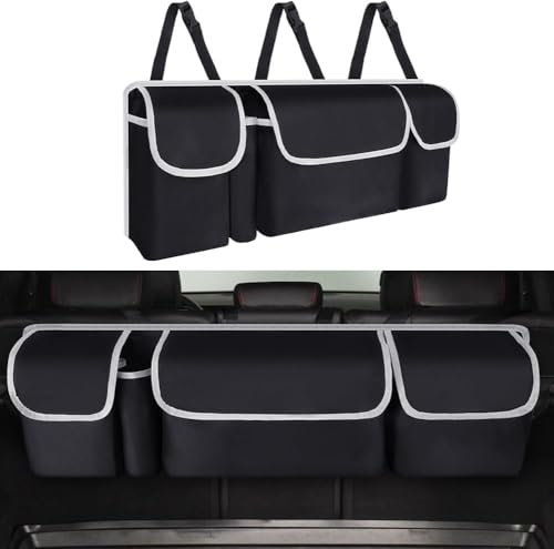 DAJINGFEI Auto Kofferraum Organizer für Vw Passat B8 Variant 2015-2023, Auto Aufbewahrungstasche Kofferraumtasche Auto Zur Aufbewahrung von Gegenständen