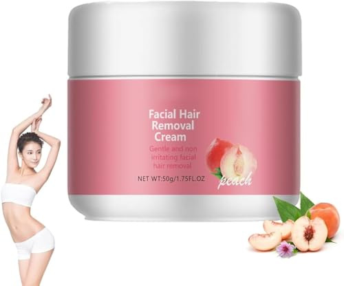 Hairerase Facial Hair Removal Cream, Hair Erase Cream, Hair Erase Facial Hair Removal Cream for Women, Visibly Smooth Skin In Just 5 Minutes, Suitable for All Skin Types (1)