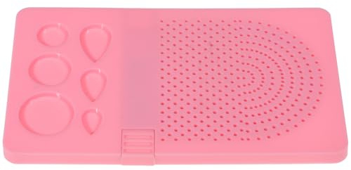 Alipis Strumento per Quilling su Carta con 20 Spilli Tavola per Quilling Fai da Te in ABS e Acciaio Resistente 3D Compatto e Leggero per Lavori Artigianali con