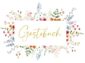 Gästebuch für Einschulungen, Konfirmationen, Hochzeiten und Taufen | von CALLUNA | für Glückwünsche als Erinnerung an Freunde und Familie | Geschenkidee für alle die ein Fest feiern