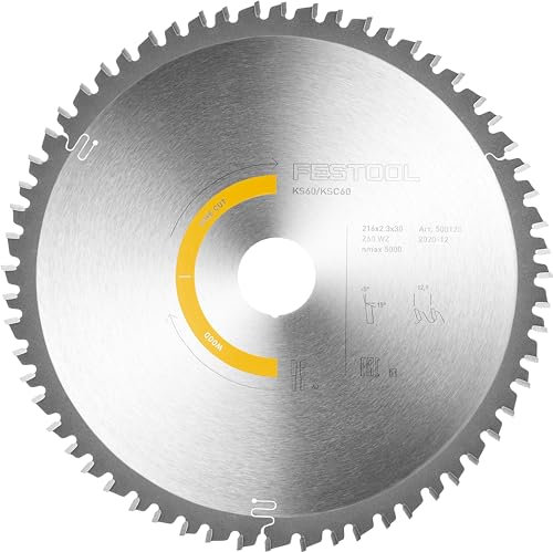 Festool Kreissägeblatt HW 216x2,3x30 W60 WOOD FINE CUT