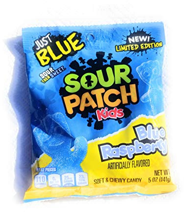 SOUR PATCH KIDS BLUE RASPBERRY