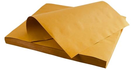 Virsus 500 tovagliette di carta paglia colore avana 30x40 Tovagliette americane di cartapaglia monouso ideali come sottopiatto rustico e come copri vassoio - M