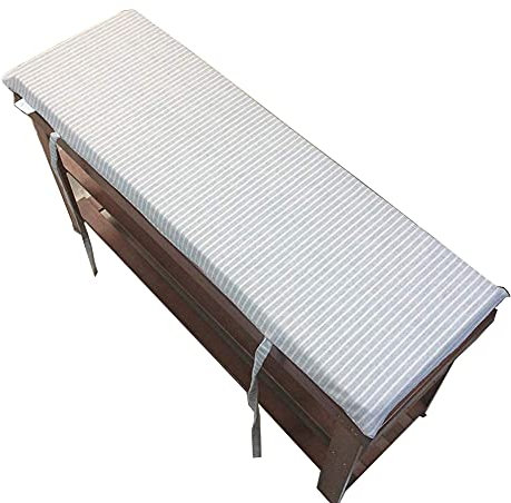 MOTT Bankkissen 90x30cm,Bequem und Weich Sitzkissen für Küchenbank Gartenbank Kissen für 2 oder 3-Sitzer,Bank-Auflage,Bankpolster,Sitzpolster,mit Befestigungsbändern