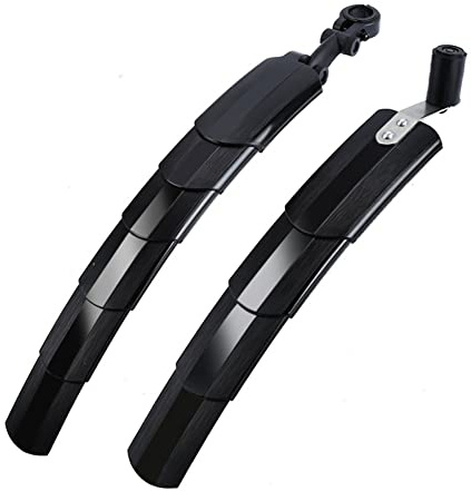 GudGmtoy Teleskop Kotflügel Fahrrad MTB Schutzblech Kotflügel Ultraleicht Einziehbar Mountainbike Kotflügel Werkzeug Kotflügel Vorne Und Hinten Kotflügel