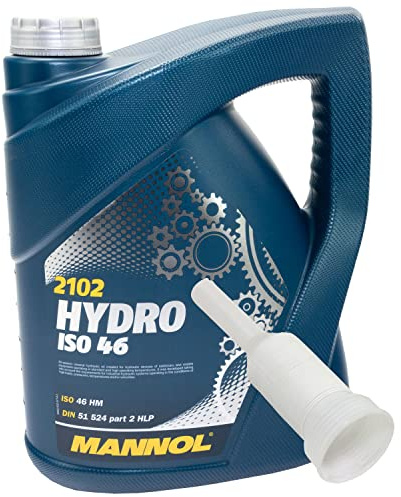 Hydrauliköl Hydraulik Öl MANNOL Hydro ISO 46 5 Liter mit Ausgießer
