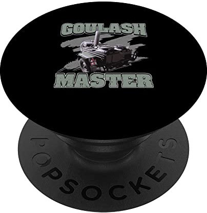 Goulash Cannon Goulash Master Funny Hungary Dish PopSockets Swappable PopGrip