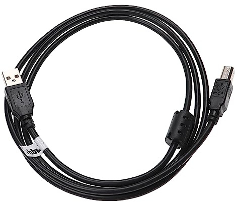 vhbw USB A auf USB B Druckerkabel Scannerkabel Adapterkabel kompatibel mit Boss Katana MK3 100, Katana MK3 50-1,5 m Schwarz