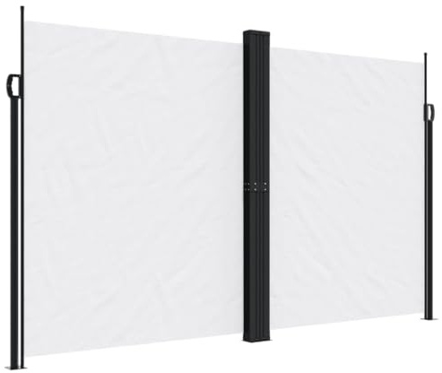 vidaXL Toldo Lateral retráctil Blanco 200x600 cm
