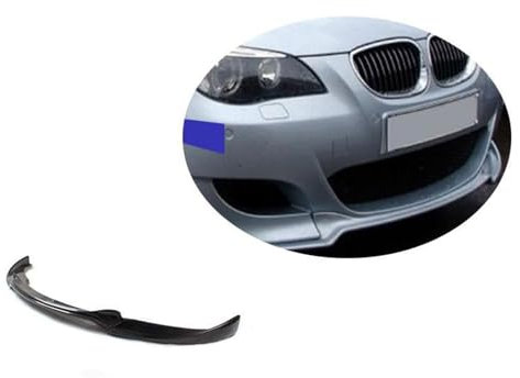 RGHDEHD Auto Frontlippe Frontspoiler für BMW E60 M5, Frontstoßstange Splitter Kit Auto Zubehör.