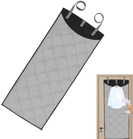 Sobre la alfombra de la puerta, almohadilla vertical de mapa de vapor | Tablero de planchado vertical vertical de viajes verticales montados en la puerta montada en la puerta, una tabla de planchar, c