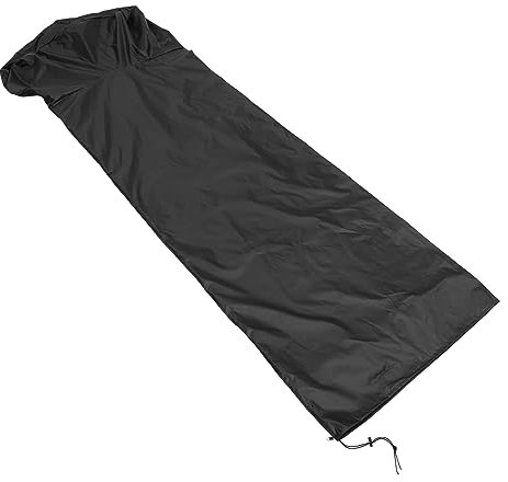 BESPORTBLE Housse de Chauffage Portable Étanche en Tissu Oxford 210d 221x85x48 Cm pour Terrasse Jardin Protection Pluie Poussière et Vent