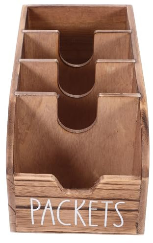 ULTECHNOVO Contenedor Multiusos Para Té Especias Azúcar Estante Para Bolsitas Organizador De Cocina