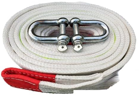 Cinta Remolque Correa de Remolque for automóvil, Accesorios Todoterreno, Cable de Remolque, Correa de Remolque de Rescate y Emergencia for automóvil, Suministros de Seguridad for vehículos