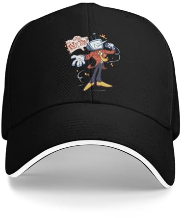 GZMQMOKD Cappellino da Baseball da Uomo Casual È Tempo di TV!! -Mr Tenna Deltarune Golf cap per Uomo Donna Snapback cap Allenamento Quotidiano Regalo Cappelli da Sole Regalo