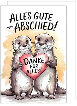 Edition Seidel Premium XXL Maxi Glückwunschkarte zum Abschied mit Umschlag Format DIN A4. bschiedskarte mit Spruch Grußkarte Karte Ruhestand Jobwechsel Arbeit Mann Frau Kollege Kollegin (A4-AS1003)