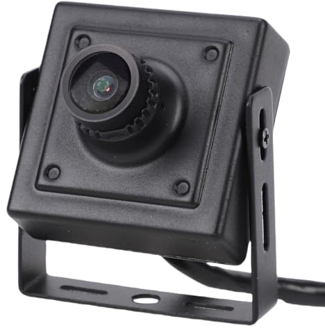 Zunate POE Mini IP P2P Camera, 3.6mm Lens 85 Degree View Angle 3/4/5/8MP Mini Indoor Outdoor Security Video CCTV Camera H.265 H.264 Built in Mic Support for RTSP FTP CCTV (3MP)