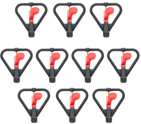 Sprinkler de buse de Papillon - Têtes d'arrosage d'irrigation 10pcs, gicleurs de Jardin de pelouse, Conception atomisant avec Un Spray à Eau | Outil d'irrigation pour Le Paysage arrosage de l