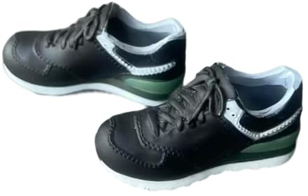 Puppenschuhe Set, 1/6 Mini-s für 12 Zoll Puppenfiguren, Bequeme Sportschuhe und, Puppenzubehör für & Ähnliche Puppenfiguren, Schwarz