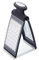 MasterClass Smart Space Grattugia per formaggio 3-Way Fold-Flat in acciaio inox - Nero