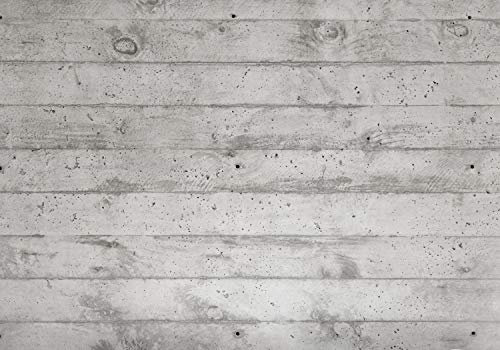 wandmotiv24 Photo murale Coquille de mur en béton S 200 x 140cm - 4 pièces photo, papier peint non tissé Gris, mur, mur M1428