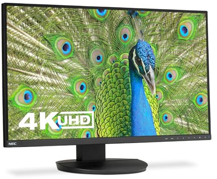 NEC MultiSync EA271U pantalla para PC 68,6 cm (27) 4K Ultra HD LED Plana Negro - Monitor (68,6 cm (27), 3840 x 2160 Pixeles, 4K Ultra HD, LED, 5 ms, Negro)