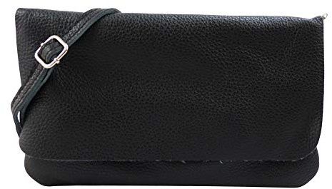 SH Leder Echtleder Umhängetasche Clutch kleine Tasche Abendtasche 24,50x15cm Ely G149
