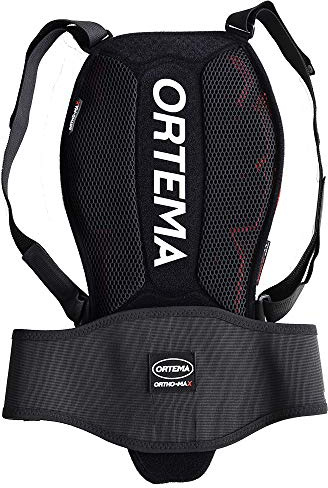 ORTEMA Ortho-MAX Dynamic - Atmungsaktiver Rückenprotektor - Unisex - für Freizeit/Sport - Schutz für die Wirbelsäule - integrierter Nierengurt