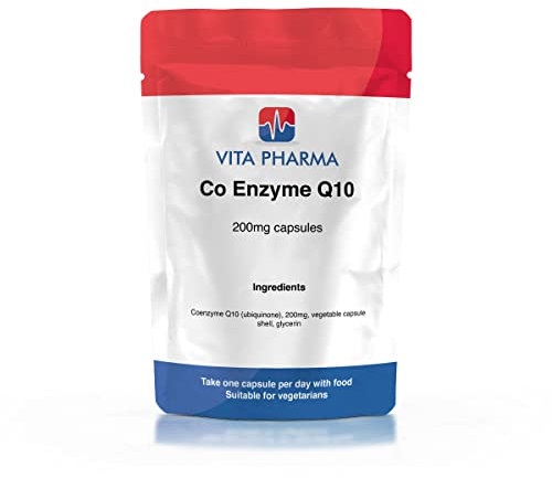 Co Q10 200mg 240 Capsules, Heart Health & Function, Natural Energy & Vitality, Cellular Energy Production, Overall Wellness & Stamina