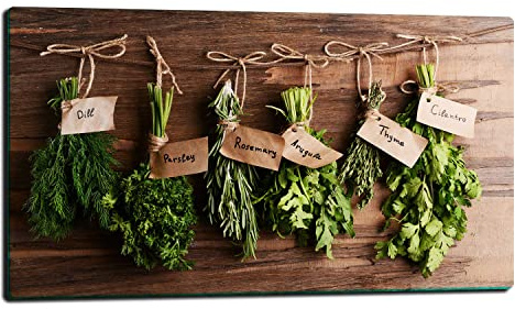 TMK ArtDeko Herdabdeckplatte 1 Teilig 80x52 cm - Spritzschutz Herdabdeckung – Herdschutz aus Sicherheitsglas – Robust, Hygienisch & Rutschfest– Schutz für Induktion, Ceran, Gas & Elektro