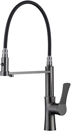Rubinetto 3 Vie Cucina Rubinetteria Cucina con Doccetta Estraibile Miscelatore 3 Vie Beccuccio Silicone Rubinetto Cucina 3 Vie con Filtro Dell'Acqua Doccetta Estraibile A