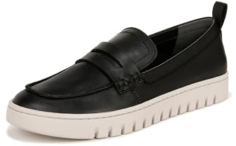 Vionic Women's Uptown Loafer Black Leather 9 M