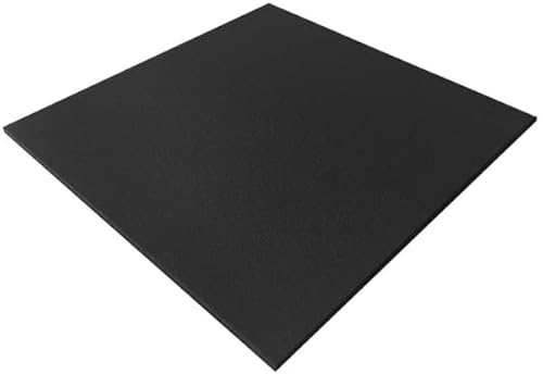 1 Unidad Losetas Gimnasio Antideslizante Barato, pavimento Fitness Gym en casa, Suelo Caucho baldosas Goma 100x100x1,5cm Material Exterior e Interior, planchas Gruesas para Garaje, Parques Infantiles