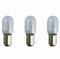 Liuyife B15d Ampoules pour Machines à Coudre Dimmable, T22 B15 Ampoule à Baïonnette de Petite Taille, Blanc Chaud 2700K, 150LM, AC220-240V, Lampe pour Machine à Coudre, Lot de 3