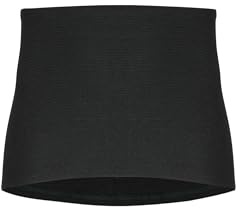con-ta Leibwärmer, Nierenwärmer aus Baumwolle und Elasthan, Größe S – 3XL | Wärmendes Bauchband mit verlängertem Rückenteil für Damen und Herren, kaum sichtbarer Körperwärmer gegen Rückenschmerzen