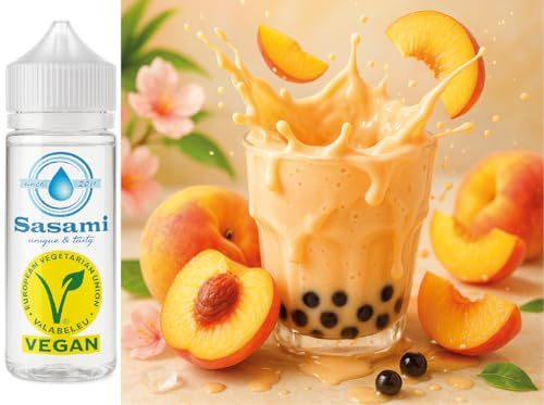 Té de burbujas de melocotón aroma concentrado - Vegano - Sasami - 100ml
