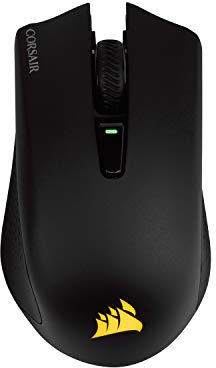 Corsair Harpoon Wireless RGB Lightweight FPS/MOBA Gaming Mouse – 10,000 DPI – 6 Programmable Buttons – Low-Latency Bluetooth – iCUE Compatible – PC, Mac, PS5, PS4, Xbox – Black