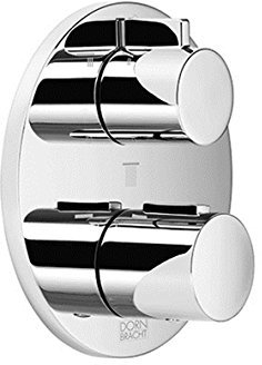 Dornbracht Up-Thermostat rund 36427970 schwarz matt
