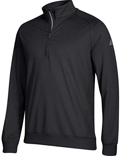 adidas Golf Herren Classic Club 1/4 Zip Pullover Sweater S Schwarz