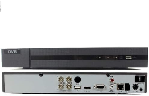 HIKVISION HILOOK 5MP HD 4CH 4 IN 1 COMPATIBLE DVR 204U-K1 BLACK (NO HDD)