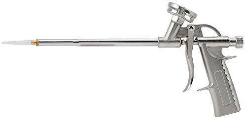 Pistolet à Mousse, Pistolet à Mousse Pulvérisée Pistolet de Pulvérisation Expansible en Mousse PU Outil d'Application de Scellant(Argent)