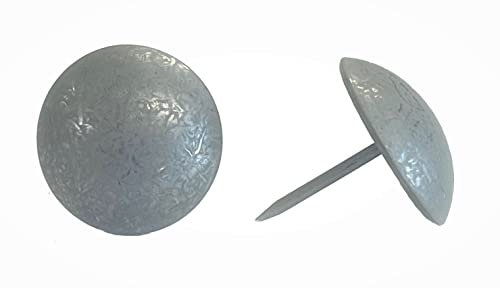 ComfortStyle Premium Polsternägel, 1,9 cm Durchmesser, Nagelkopfstifte, große dekorative Zierleiste für Möbel (40 Stück, antikes Zinn)