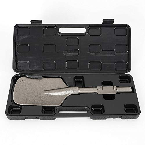 Ciseau à bêche, à l'argile, marteau de démolition, burin large, burin bêche, acier chromé 40Cr, 30 x 440 x 135 mm, pour marteau Jack 65/95