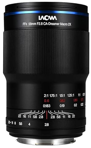 LAOWA Objectif 58mm f/2.8 2X Ultra Macro APO kompatibel mit Monture L