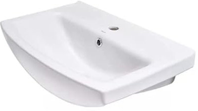VBChome Tvättställ 60 cm keramik vit