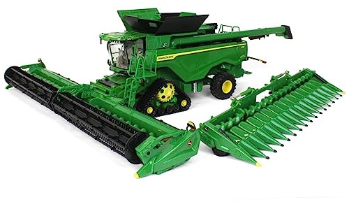 ERTL 1/32 John Deere X9 1100 75th Anniv. Tracked Combine w/Both Heads, Prestige Collection