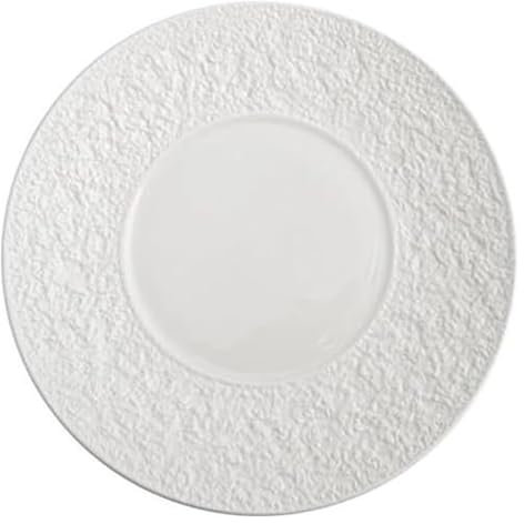 HIFRQVVC Keramischer Teller,Geschirr, Keramik Relief Stein Kreative Steak Platte Flache Tablett Hotel Obst Platte Gericht Platten Küche Platten