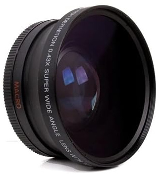 ZGYDNM Lente Ultra Gran Angular de 67 mm 0.45x 0.43X y Lente de conversión Macro Rosca Frontal de 82 mm